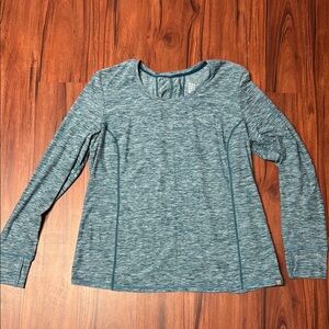Title Nine, size XL, Women's Blue Long Sleeve Top